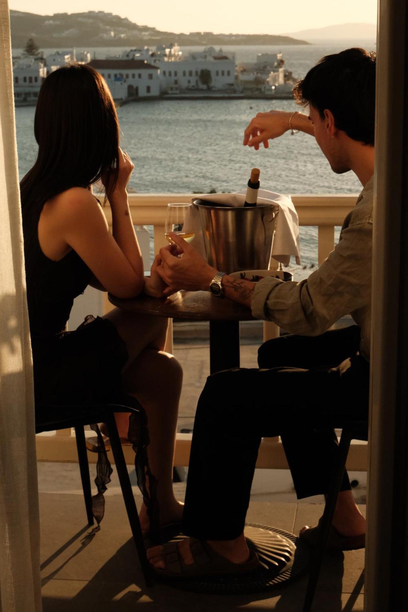 Yalos Hotel Sunset View Mykonos Town Private Rooms ภายนอก รูปภาพ