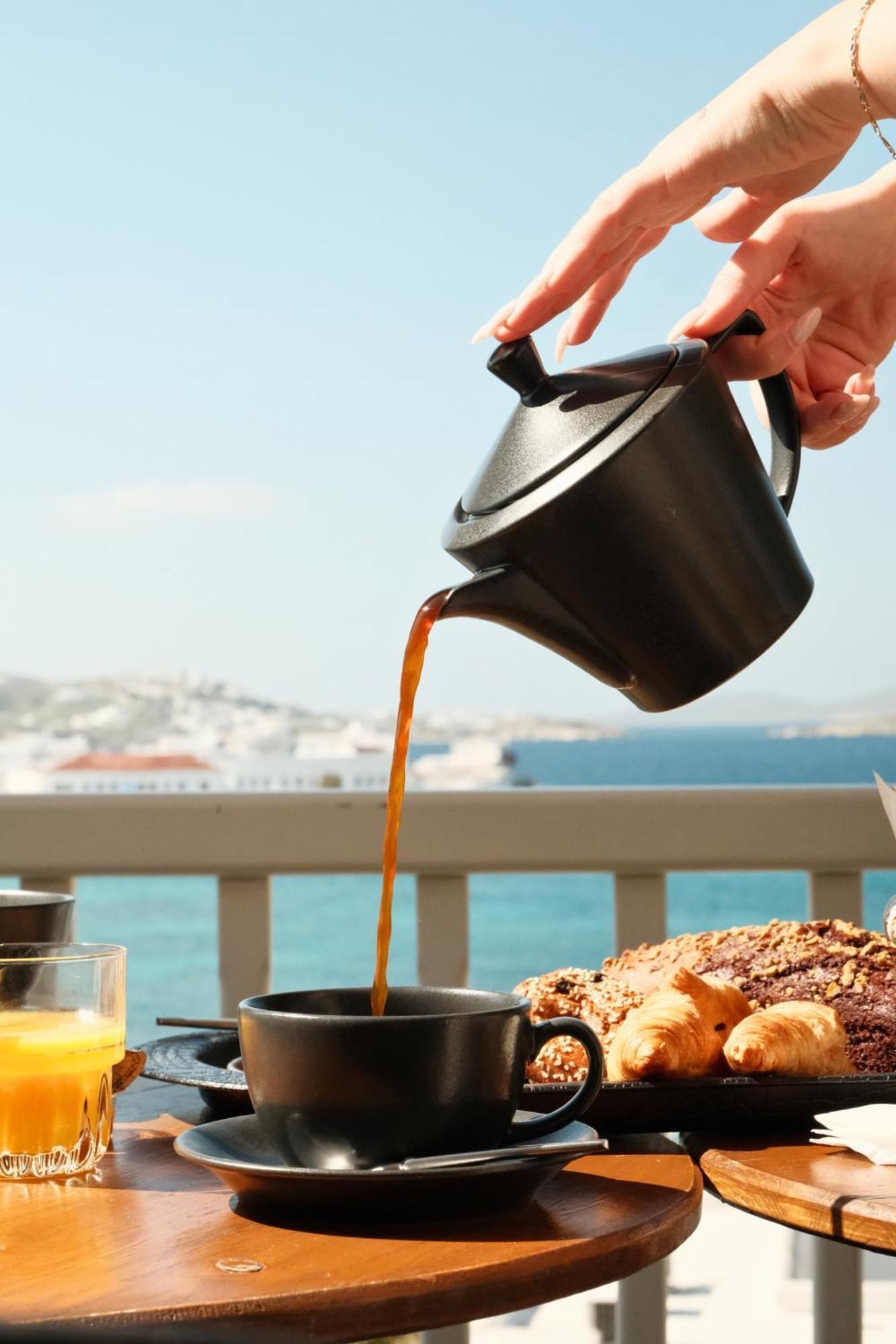 Yalos Hotel Sunset View Mykonos Town Private Rooms ภายนอก รูปภาพ