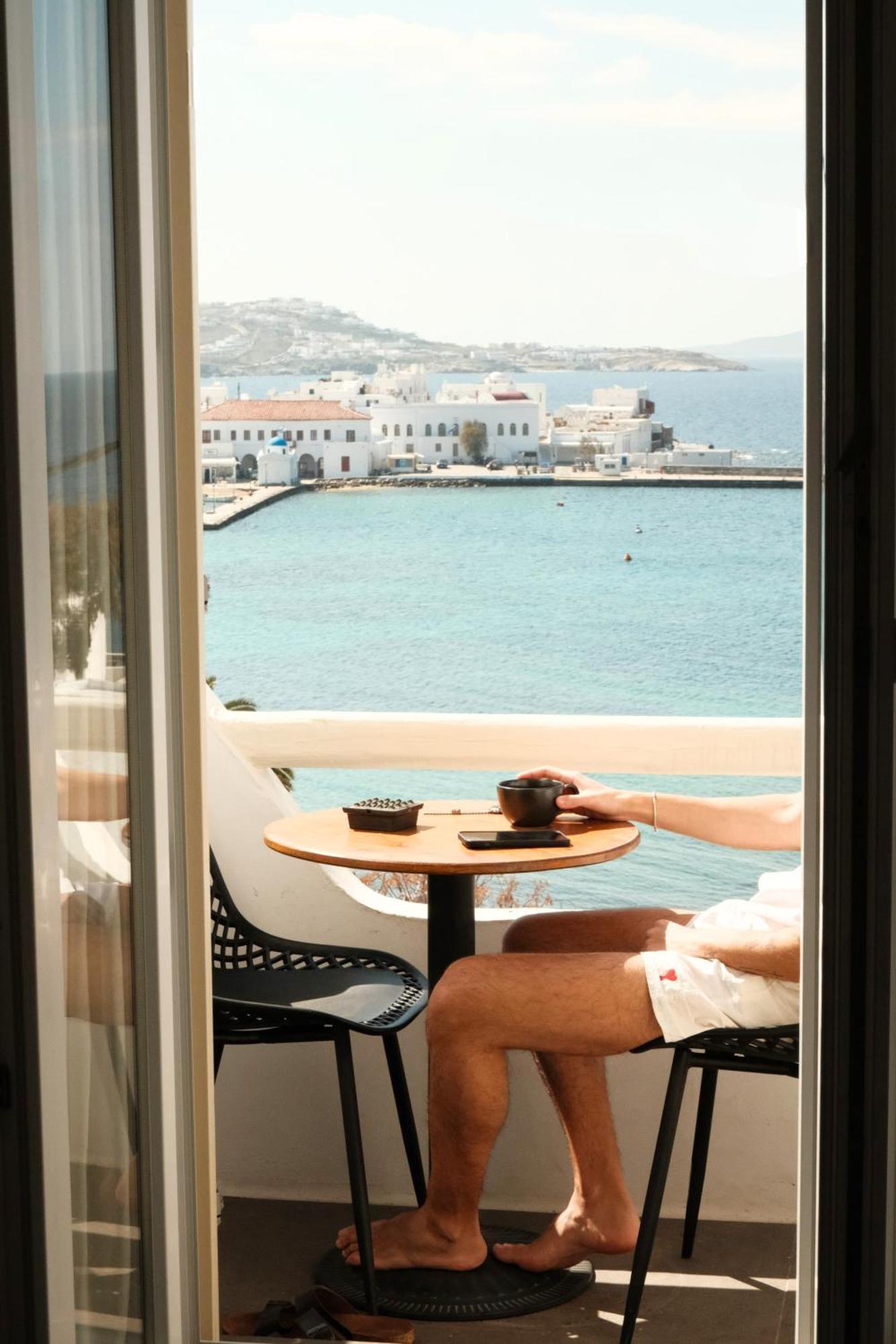 Yalos Hotel Sunset View Mykonos Town Private Rooms ภายนอก รูปภาพ